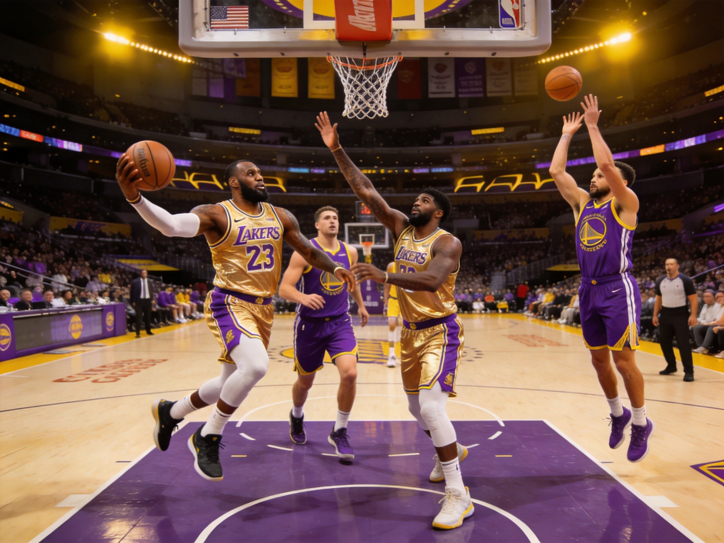 NBA 湖人逆转勇士